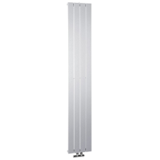  Sapho COLONNA fürdőszobai radiátor, 298x1800mm, 614W, metál ezüst (IR143) fűtőtest, radiátor