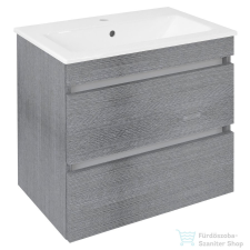 Sapho EZARA mosdótartó szekrény, 58x54x39cm, ezüst tölgy (EZ592-1111) fürdőszoba bútor