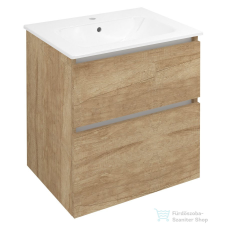 Sapho EZARA mosdótartó szekrény, 59,2x64x46cm, alabama tölgy (EZ601-2222) fürdőszoba bútor