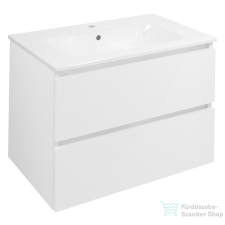 Sapho EZARA mosdótartó szekrény, 69,8x52x46cm, fényes fehér (EZ701-3030) fürdőszoba bútor