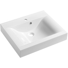 Sapho Flavia mosdótál 60x50 cm négyszögletes fehér 68061 fürdőkellék