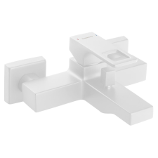 Sapho FORATA fali kádtöltő csaptelep, matt fehér csaptelep