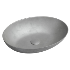 Sapho FORMIGO beton mosdó, 60x14,5x40,5cm, ezüst (FG122) szaniter