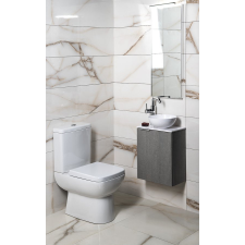 Sapho fürdőszobabútor szett. LATUS X 40. ezüst tölgy/fehér fürdőszoba bútor