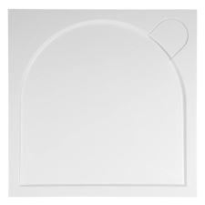 Sapho GELCO G5 LARCA szögeltes öntöttmárvány zuhanytálca, 80x80x3cm (PL008) kád, zuhanykabin