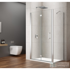 Sapho GELCO LORO harmónikaajtó, oldalfallal, 900x900mm (GN4590-04) kád, zuhanykabin