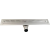 Sapho GELCO MANUS INOX padlóösszefolyó ONDA rosttal, 950x130x55mm (GMO15)