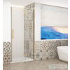 Sapho GELCO TRINITY GOLD zuhanyajtó, 1100mm, transzparent üveg, jobbos (GT1211CR-G)