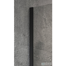 Sapho GELCO VARIO Walk-In fali profil, 2000mm, fekete (GX1014) kád, zuhanykabin