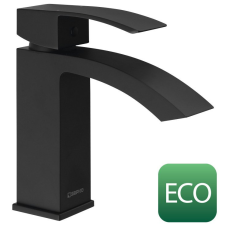 Sapho GINKO mosdócsaptelep. leeresztő nélkül. ECO kartussal. matt fekete csaptelep