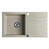 Sapho Gránit mosogató, egymedencés, 78x44cm, beige (GR7202)