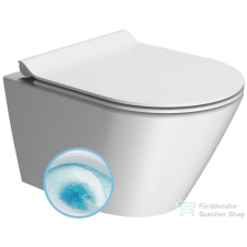 Sapho GSI KUBE X fali WC, GeniusFlush, 36x50cm, dual matt fehér (941209) szaniter