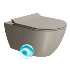 Sapho GSI PURA fali WC, SWIRLFLUSH, 55x36 cm matt torotora (881505) fürdőszoba kiegészítő