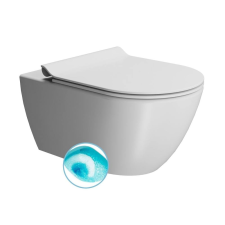 Sapho GSI PURA fali WC, SWIRLFLUSH, 55x36cm, matt fehér (881509) fürdőszoba kiegészítő