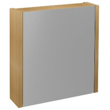  Sapho LARITA tükrösszekrény, 3 polccal, 60x70x17cm, natúr tölgy (LA058) fürdőszoba bútor