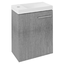  Sapho LATUS X mosdótartó szekrény, 39,4x50x22cm, ezüst tölgy (LT110-1111) fürdőszoba bútor