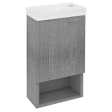 Sapho LATUS XI mosdótartó szekrény, 30x53x16,5cm, ezüst tölgy fürdőkellék