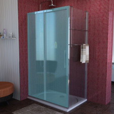 Sapho LUCIS LINE oldalfal zuhanykabinhoz, 80 cm széles DL3315 Sapho kád, zuhanykabin