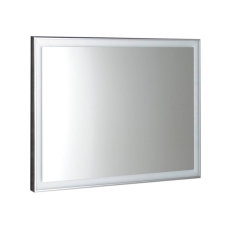 Sapho LUMINAR tükör aluminium kerettel, LED világítással, 500x700mm, króm (NL556) fürdőszoba bútor
