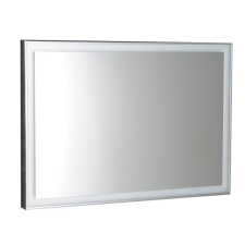 Sapho LUMINAR tükör aluminium kerettel, LED világítással, 900x500mm, króm (NL559) fürdőszoba bútor
