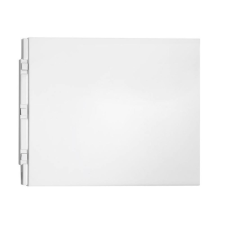 Sapho POLYSAN COUVERT 75, oldallap, 75 x 52 cm,fehér (72855) kád, zuhanykabin