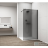 Sapho POLYSAN ESCA BLACK MATT Walk-in zuhanyfal, falra szerelhető, matt füst üveg, 1300mm (ES1413-02)