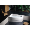 Sapho POLYSAN EVIA aszimmetrikus kád, balos, 160x100x47cm (11611)