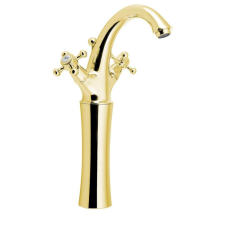 Sapho REITANO ANTEA magasított mosdócsaptelep automata leersztővel, 300mm, arany (3275L) csaptelep