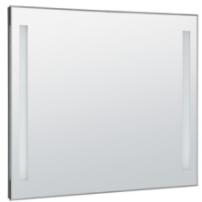 Sapho Sapho AQUALINE LED tükör világítással, billenő kapcsolóval, 100x80cm (ATH7) bútor