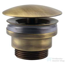 Sapho SILFRA nem zárható mosdólefolyó, 5-55mm, bronz (UD52592) építőanyag