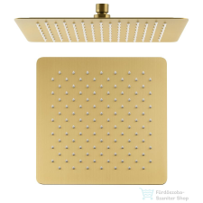 Sapho Slim szögletes fejzuhany, 300x300mm, matt arany (SF317) csaptelep