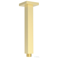 Sapho szögletes zuhanykar, 200mm, matt arany (1205-07GB) csaptelep