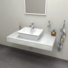 Sapho TAILOR Rockstone pult, 90x50cm, C verzió fürdőszoba bútor