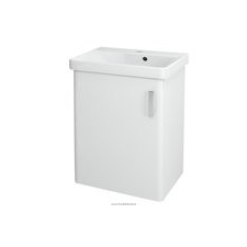 Sapho THEIA mosdótartó szekrény, 1 ajtóval, 51x70x35cm, fehér (TH057) fürdőszoba bútor