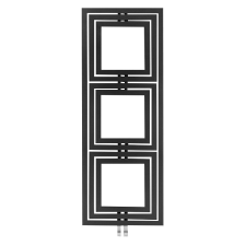  Sapho TRIPOLI fürdőszobai radiátor, 600x1620mm, 741W, strukturált antracit (PO616A) fűtőtest, radiátor