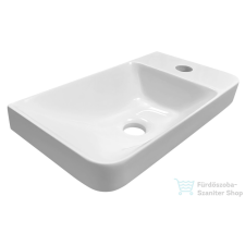 Sapho ZORBA öntöttmárvány mosdó, jobbos, 40x22cm (ZB402) szaniter