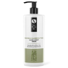 Sara Beauty Hidratáló kézkrém és testápoló - Bambusz és Zöld tea - 500ml masszázskrémek, masszázsolajok