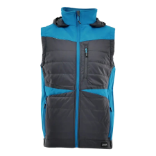 Sara Comfort Plus Bélelt Téli Mellény Fekete/Kék - 3XL munkaruha