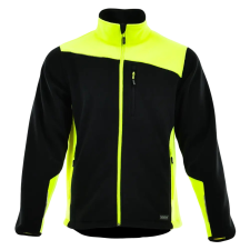 Sara Comfort Plus Polár Pulóver Fekete/Sárga - 2XL munkaruha