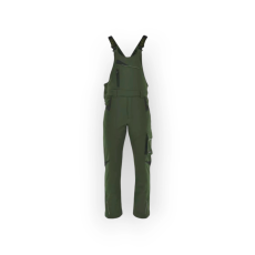 Sara Comfort Winter bélelt softshell kertésznadrág olíva zöld - fekete