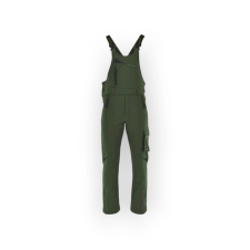 Sara Comfort Winter bélelt softshell kertésznadrág olíva zöld - fekete munkaruha