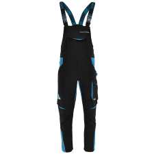 Sara Crafter Kantáros nadrág Fekete/Kék - 50 munkaruha