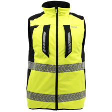 Sara Drogowiec Comfort+ Kifordítható Láthatósági Bélelt Mellény - 2XL láthatósági ruházat