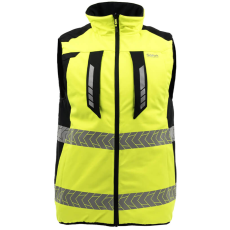 Sara Drogowiec Comfort+ Kifordítható Láthatósági Bélelt Mellény - 3XL