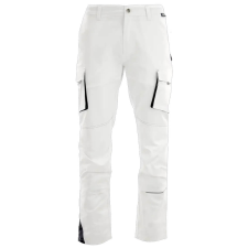 Sara King Flex Fehér/Szürke Munkásnadrág - 58 munkaruha