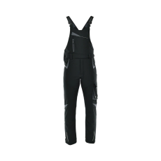 Sara Sara Comfort Winter bélelt softshell kertésznadrág fekete - szürke