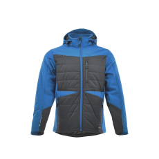 Sara Sara Comfort Winter Hybrid bélelt kabát s.szürke - égkék