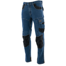 Sara Western Rodeo Jeans Farmer Kék Munkásnadrág - 60 munkaruha