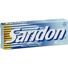 SARIDON TABLETTA 10X gyógyhatású készítmény