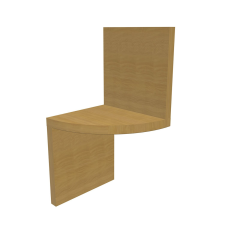  Sarok polc szett alap csomag bükk bútor